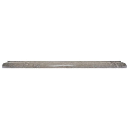 Table Top Grey Ø40x2.5 cm Marble