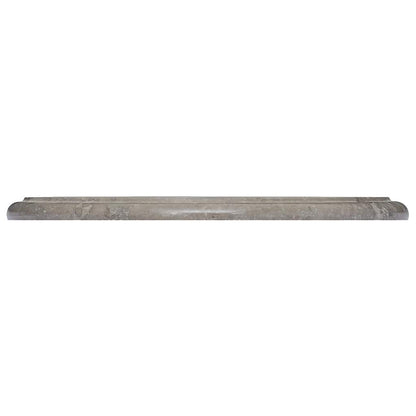 Table Top Grey Ø40x2.5 cm Marble