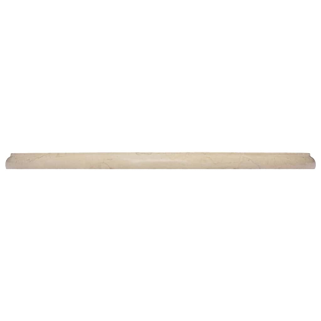 149192 vidaXL Table Top Cream Ø50x2,5 cm Marble