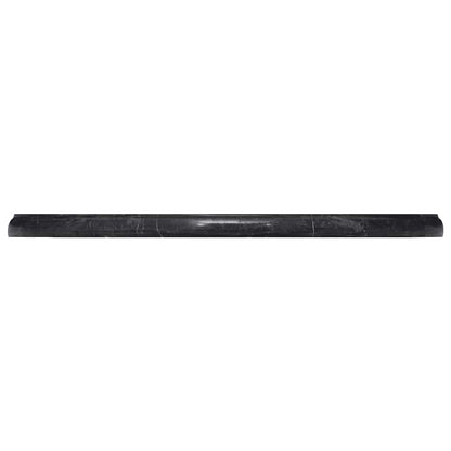 Table Top | Black | Marble | Ø50x2.5 cm | Durable | Table Top | Round