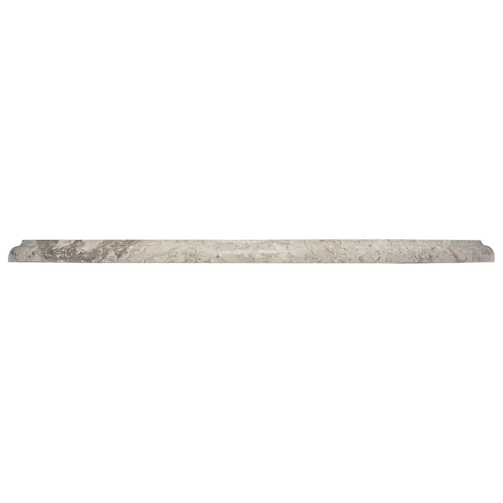 Table Top Grey Ø50x2.5 cm Marble