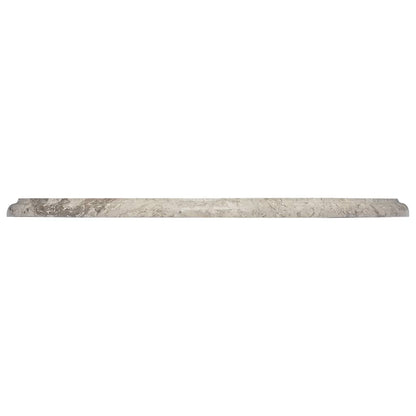 Table Top Grey Ø50x2.5 cm Marble