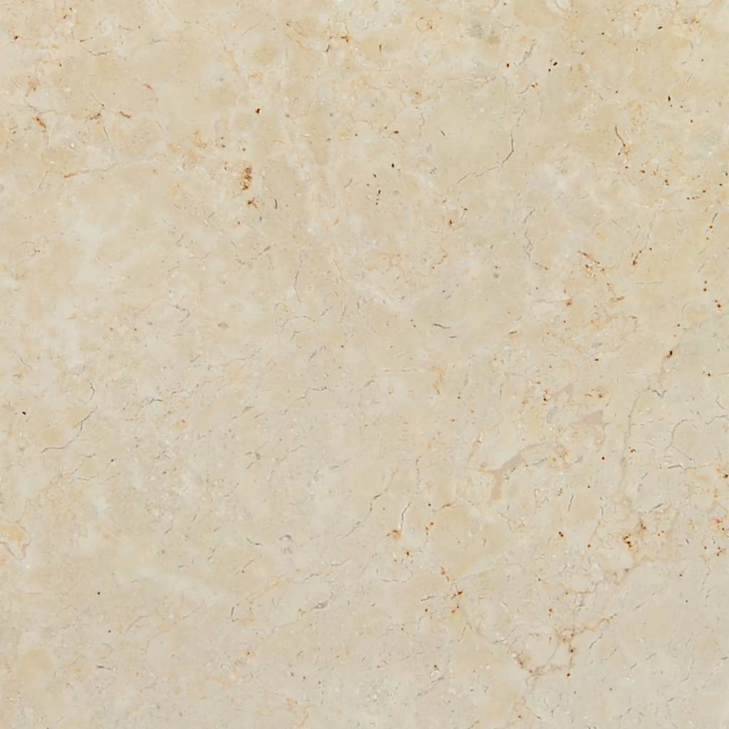 Table Top | Cream | Marble | 60 x 2.5 cm | Durable | Table Top | Circular