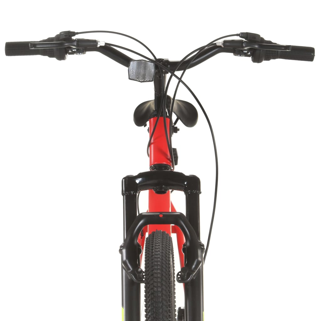 Mountain Bike 21 Speed 27.5 inch Wheel 38 cm Red