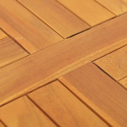 Table Top | Natural Teak | Fine sanded teak hardwood | 50 cm Diameter