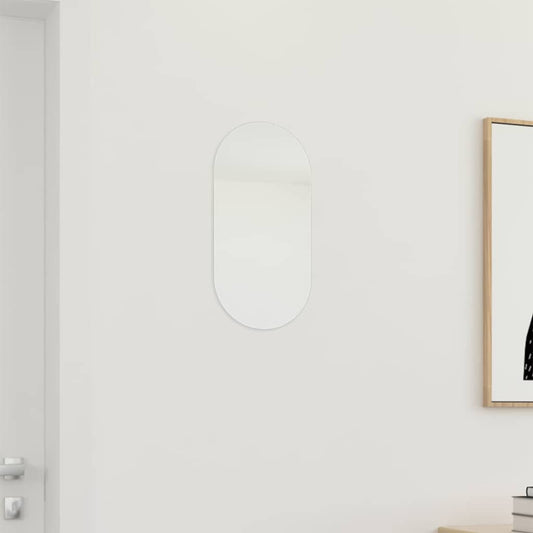 Mirror | Transparent | Glass | Medium | Mirror | Oval | Minimalist