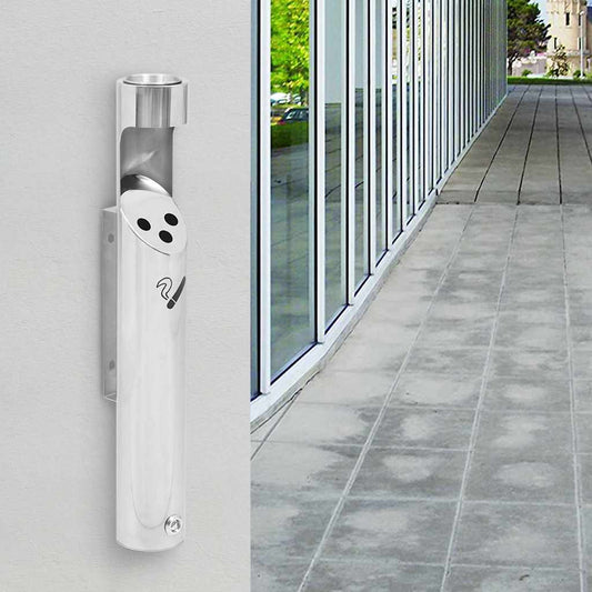 Wall Mounted Ashtray Stainless Steel