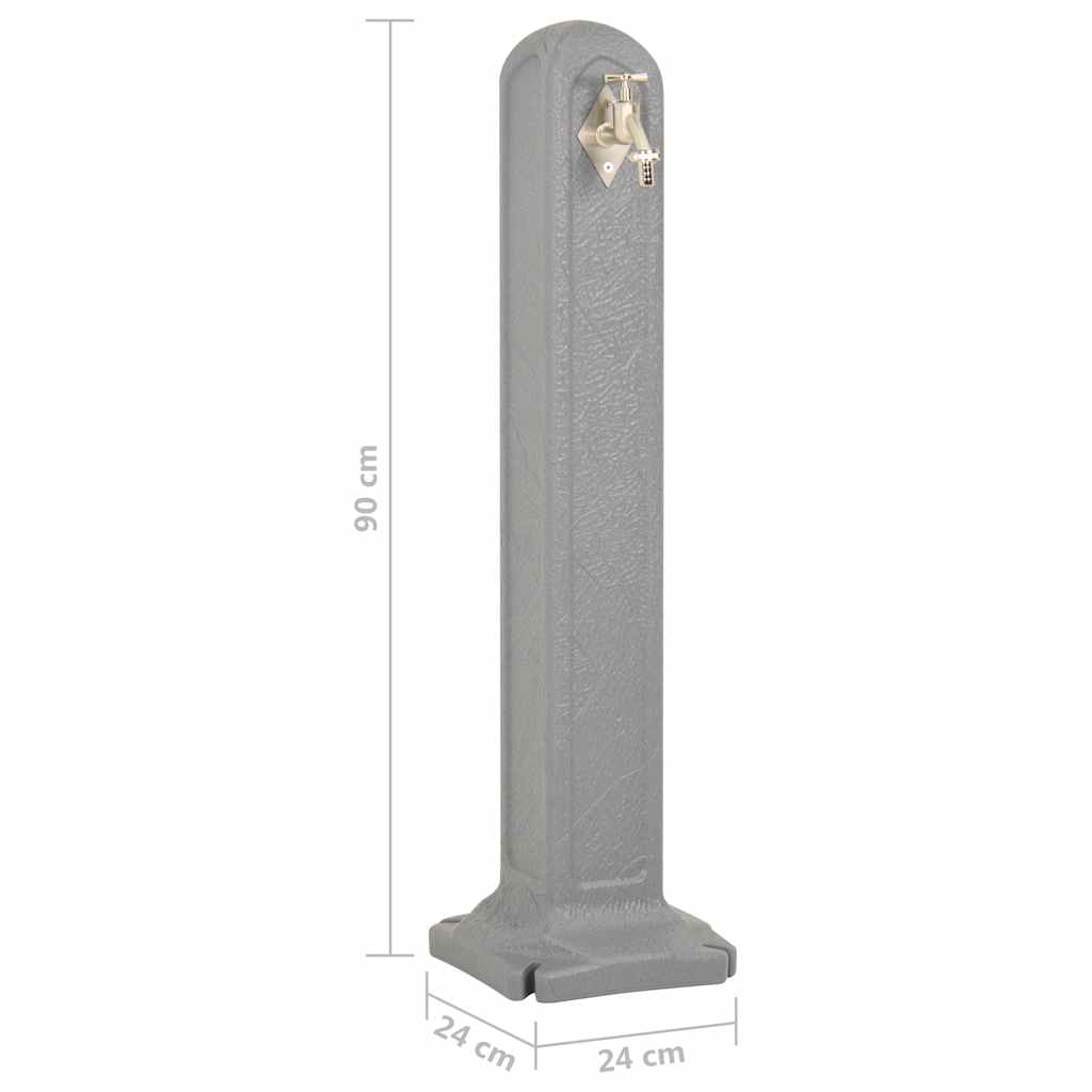 Garden Tanker | Light Grey | HDPE (high-quality plastic) | Compact