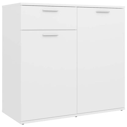 805770 vidaXL Sideboard White 80x36x75 cm Engineered Wood