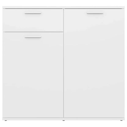 805770 vidaXL Sideboard White 80x36x75 cm Engineered Wood