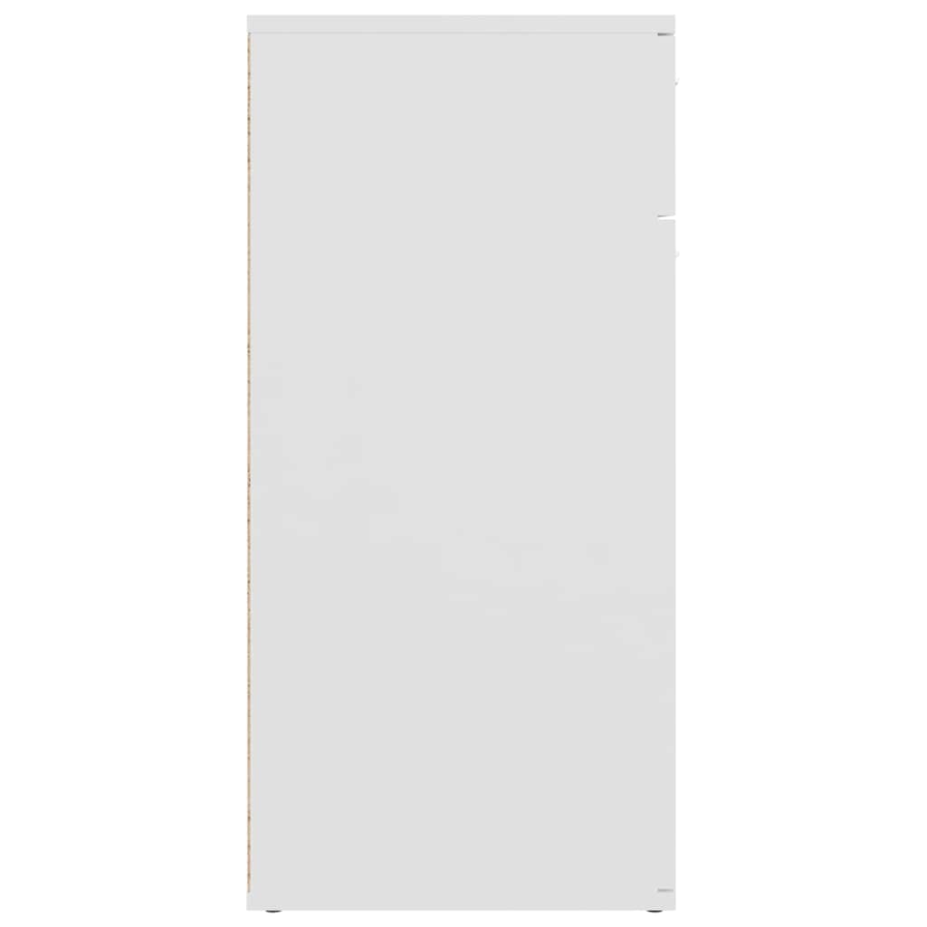 805770 vidaXL Sideboard White 80x36x75 cm Engineered Wood