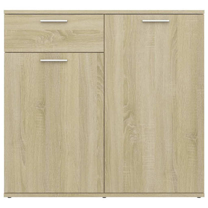 805773 vidaXL Sideboard Sonoma Oak 80x36x75 cm Engineered Wood