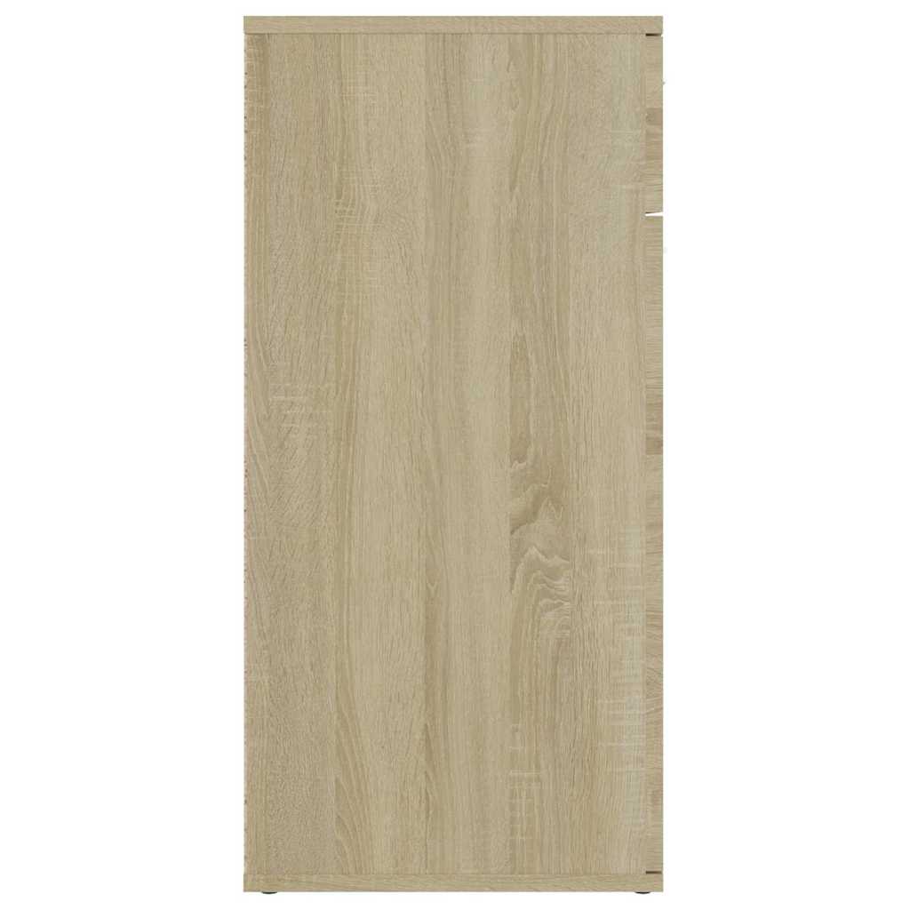 805773 vidaXL Sideboard Sonoma Oak 80x36x75 cm Engineered Wood