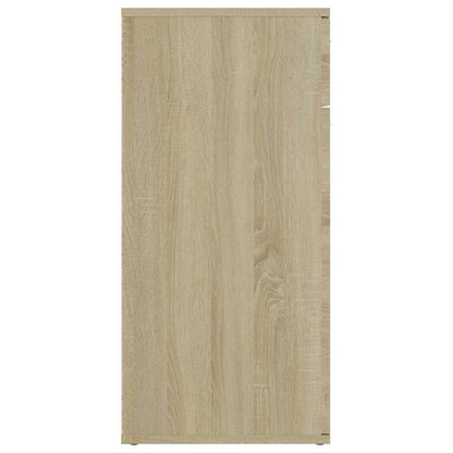805773 vidaXL Sideboard Sonoma Oak 80x36x75 cm Engineered Wood