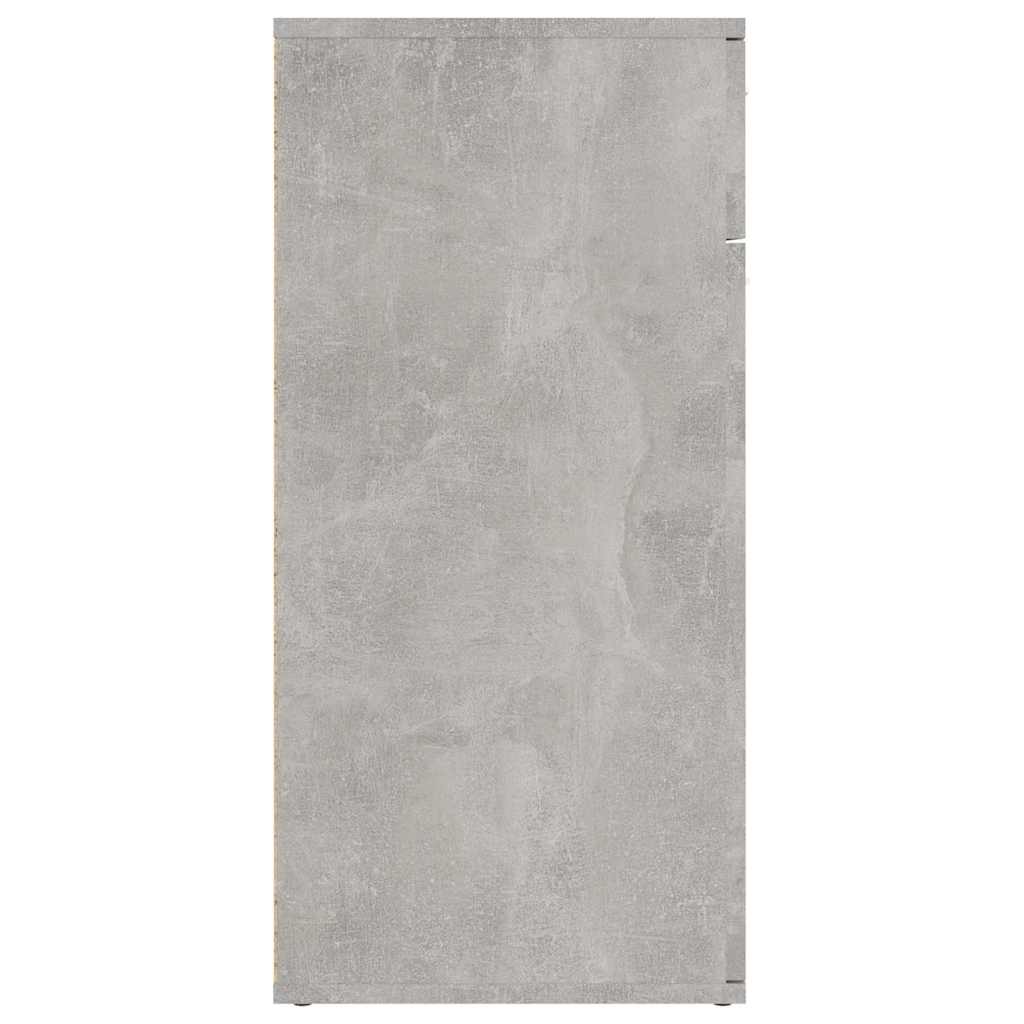 805774 vidaXL Sideboard Concrete Grey 80x36x75 cm Engineered Wood