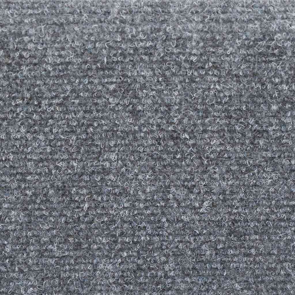 Stair Mats Self-adhesive 5 pcs 56x17x3 cm Light Grey Half Round