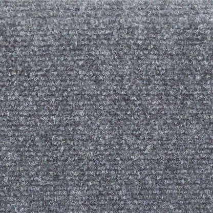 Stair Mats Self-adhesive 5 pcs 56x17x3 cm Light Grey Half Round