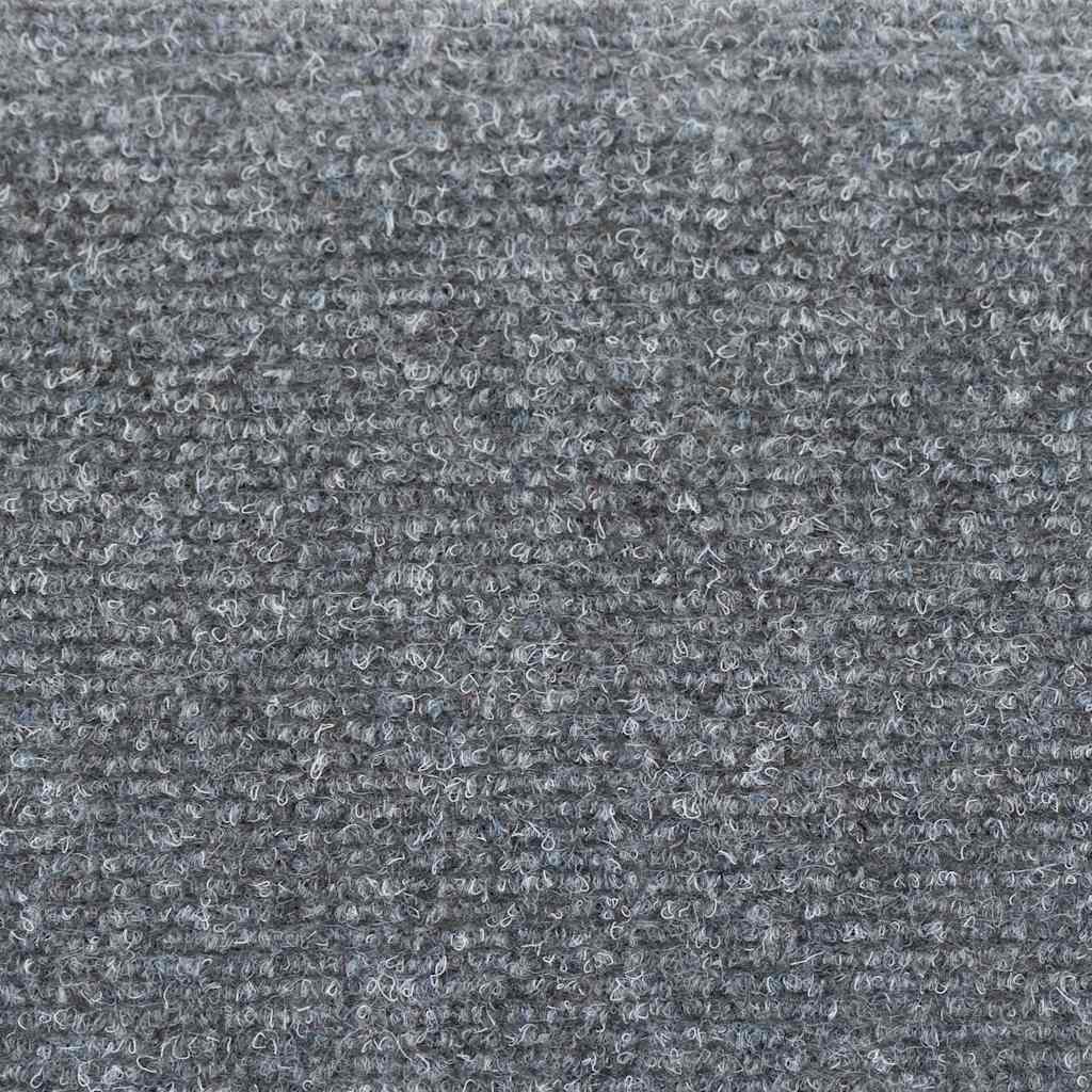 Self-adhesive Stair Mats 10 pcs Light Grey 56x17x cm Needle Punch