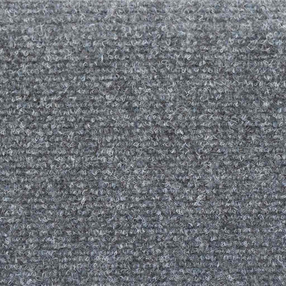 Self-adhesive Stair Mats 10 pcs Light Grey 56x17x cm Needle Punch