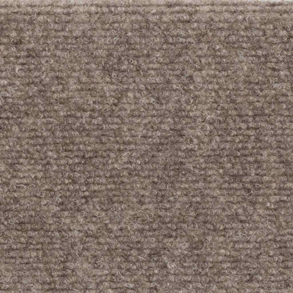 Stair Mats Self-adhesive 5 pcs 56x17x3 cm Beige Half Round