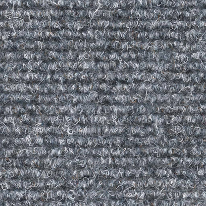 Stair Mats Self-adhesive 5 pcs 65x21x4 cm Light Grey Half Round Large