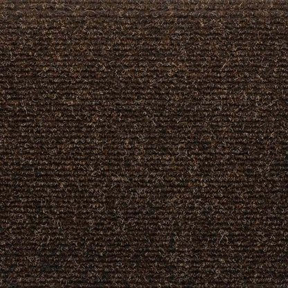 Stair Mats Self-adhesive 5 pcs 65x21x4 cm Brown Half Round Large