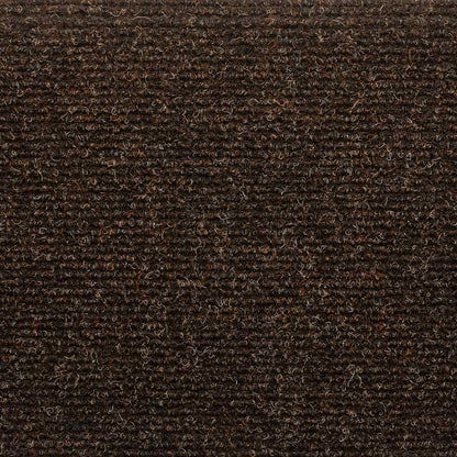 Stair Mats Self-adhesive 10 pcs 65x21x4 cm Brown Half Round Large