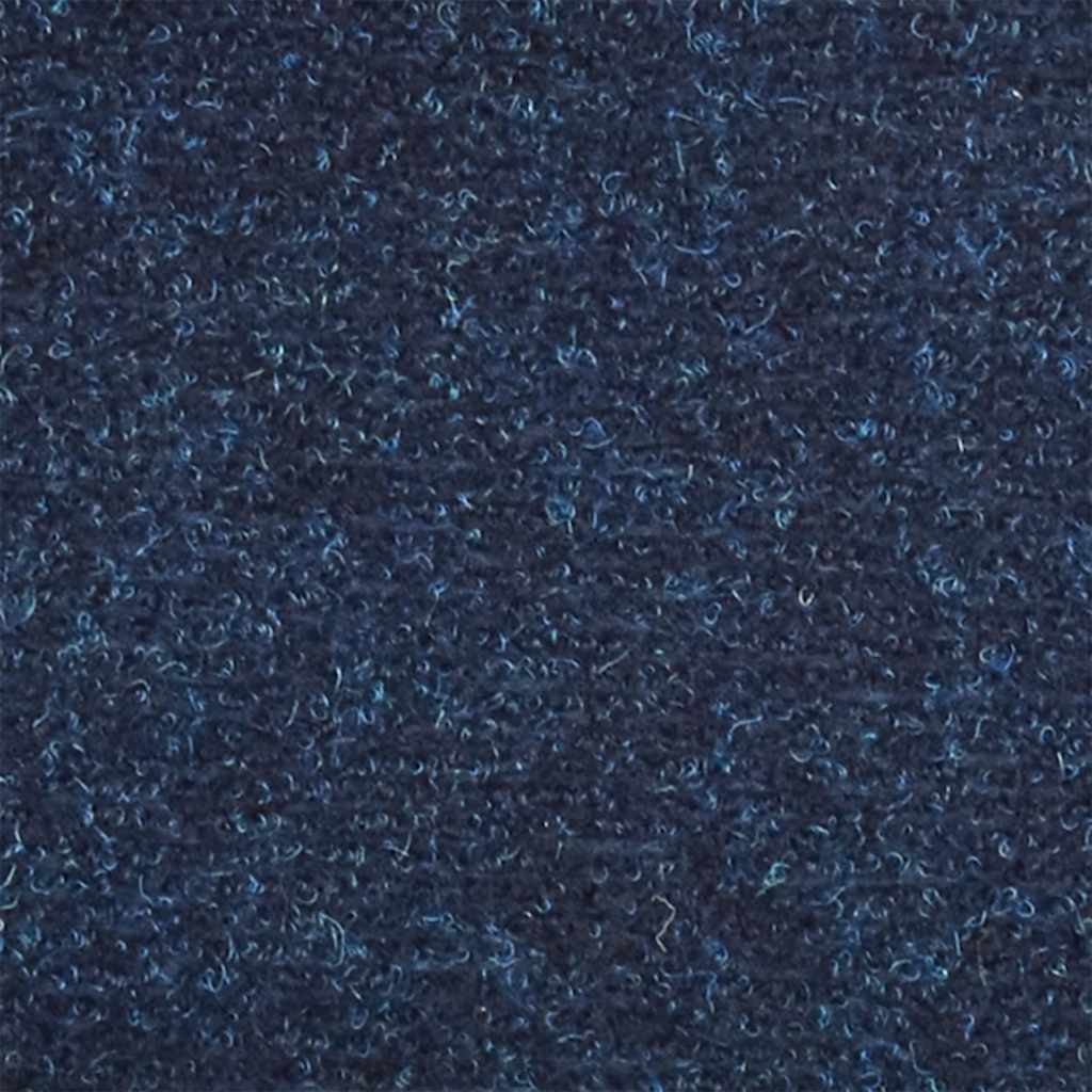 Stair Mats Self-adhesive 5 pcs 65x21x4 cm Navy Half Round Large
