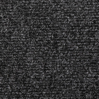Stair Mats Self-adhesive 10 pcs 65x21x4 cm Dark Grey Rectangular Edge
