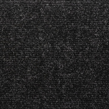 Stair Mats Self-adhesive 5 pcs 65x21x4 cm Black Rectangular Edge