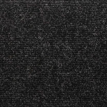 Stair Mats Self-adhesive 10 pcs 65x21x4 cm Black Rectangular Edge