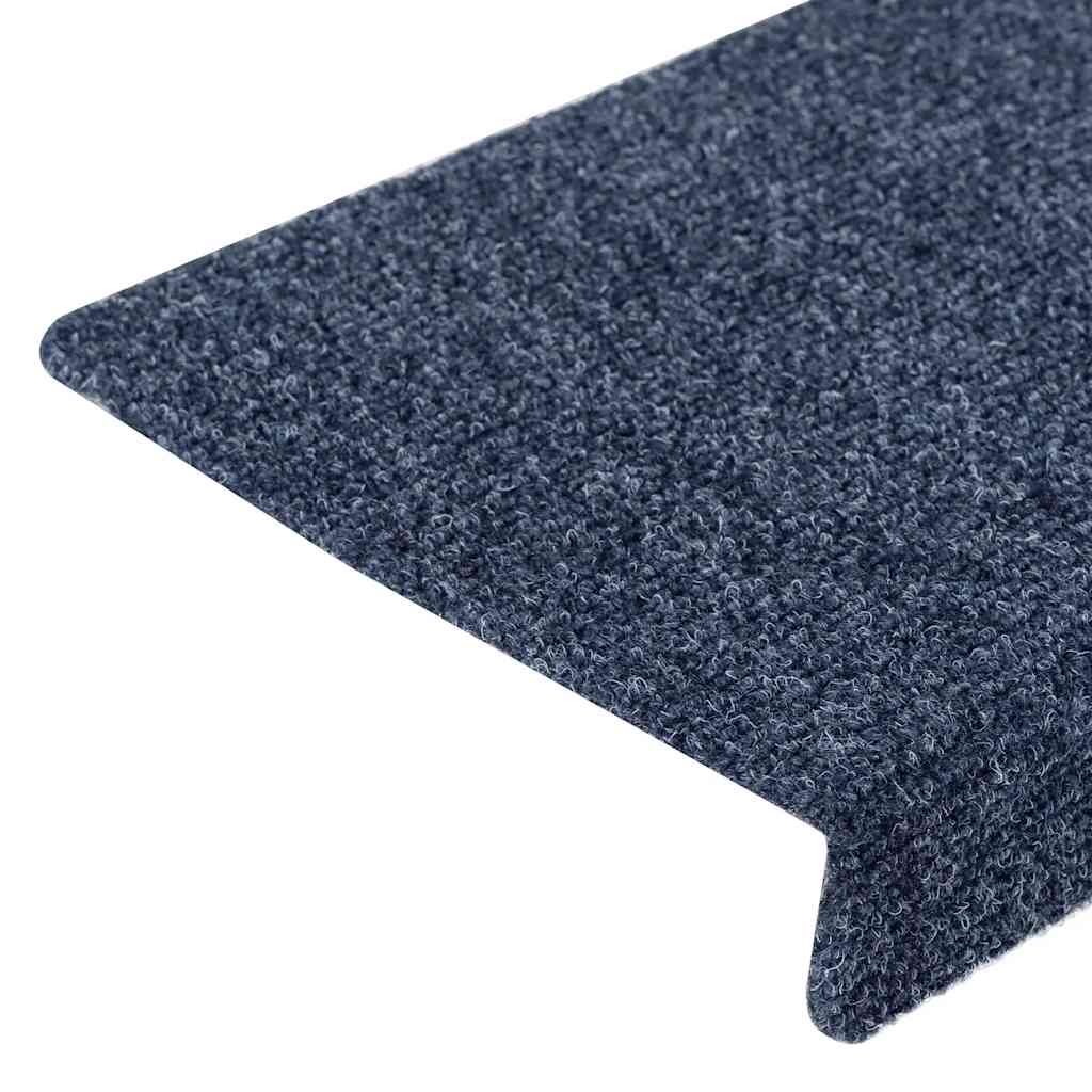 Stair Mats Self-adhesive 10 pcs 65x21x4 cm Anthracite Rectangular Edge