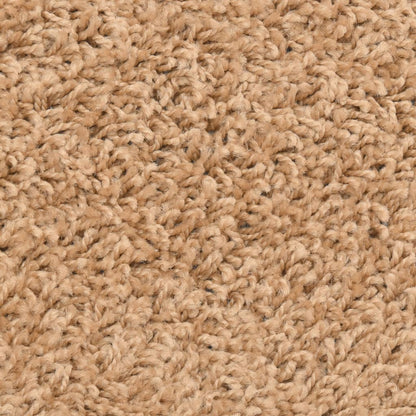 Stair Mats 10 pcs 56x17x3 cm Beige Half Round