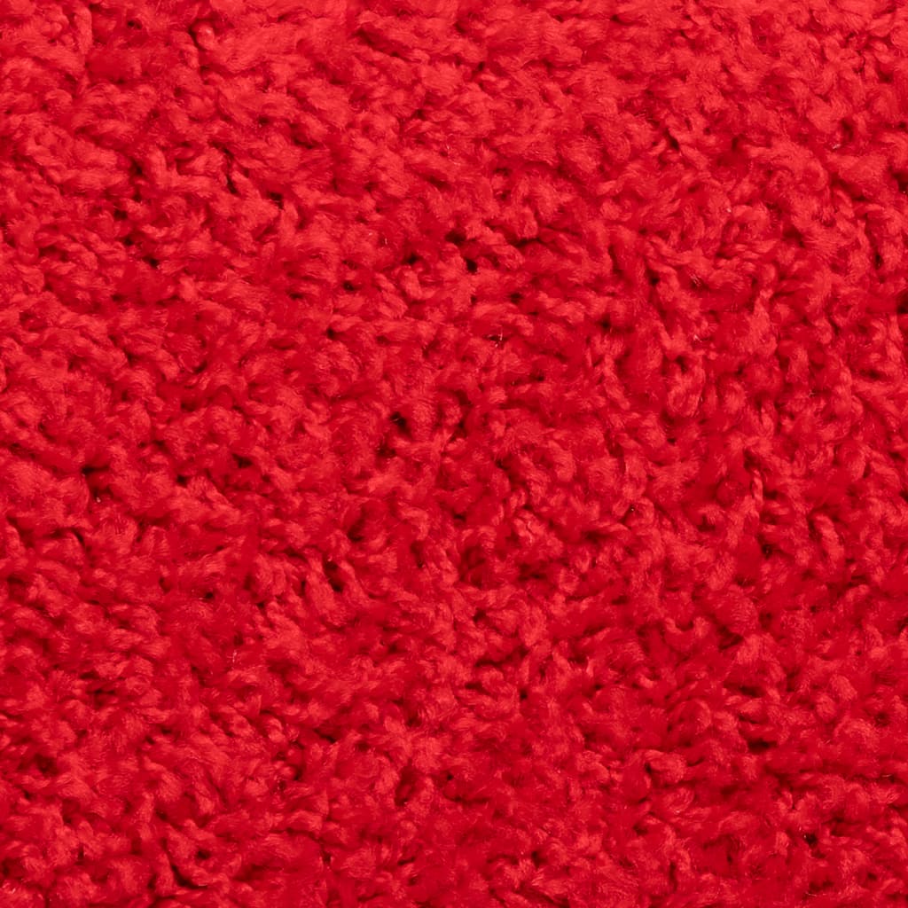 Stair Mats 10 pcs 56x17x3 cm Red Half Round