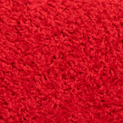 Stair Mats 10 pcs 56x17x3 cm Red Half Round