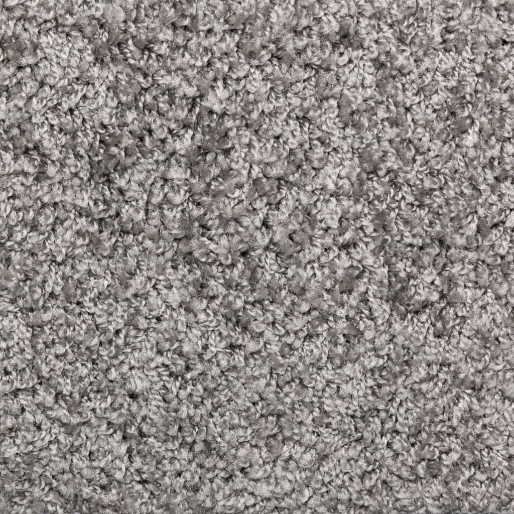 Stair Mats 10 pcs 65x21x4 cm Grey Rectangular Edge