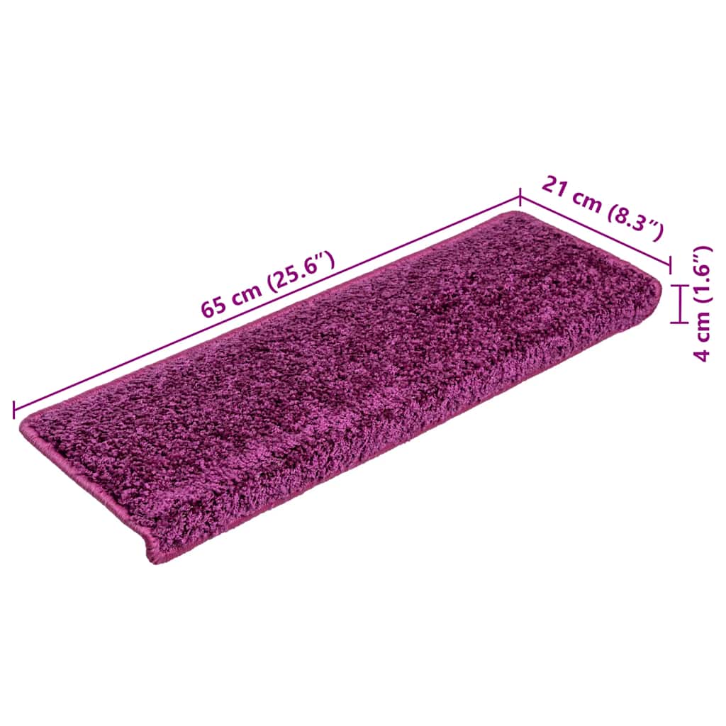 Stair Mat | Set of 10 | Violet