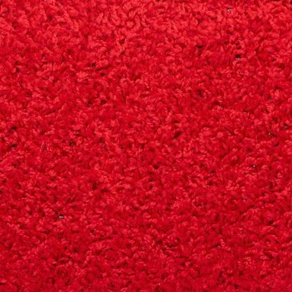 Stair Mats 10 pcs 65x21x4 cm Red Rectangular Edge