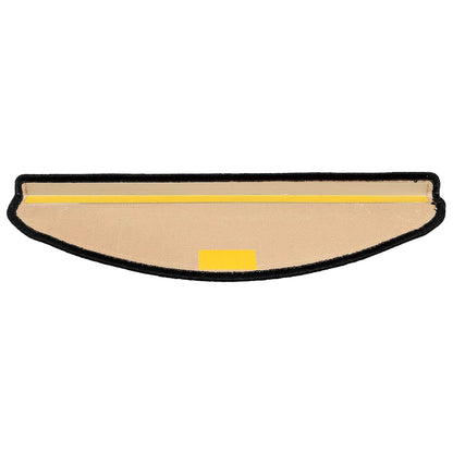 Stair Mats Self-adhesive 10 pcs 65x21x4 cm Black and Grey