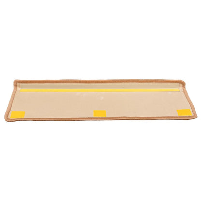 Stair Mats Self-adhesive 10 pcs 65x21x4 cm Beige