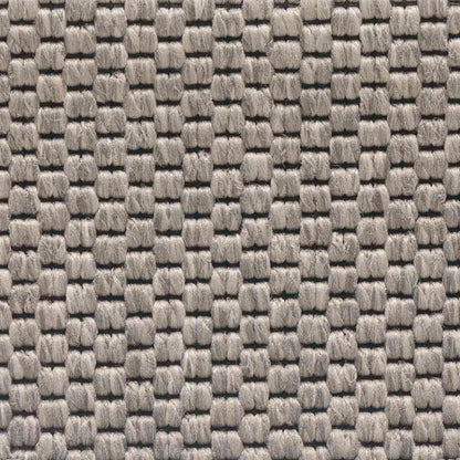 Stair Mats Self-adhesive Sisal-Look 15 pcs 56x17x3 cm Silver
