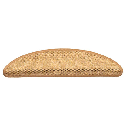 Stair Mats Self-adhesive Sisal-Look 15 pcs 56x17x3 cm Sisal