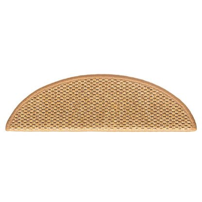 Stair Mats Self-adhesive Sisal-Look 15 pcs 56x17x3 cm Sisal