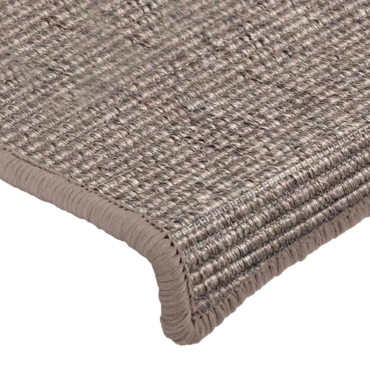 Stair Mats 15 pcs 65x21x4 cm Dark Beige Rectangular Edge