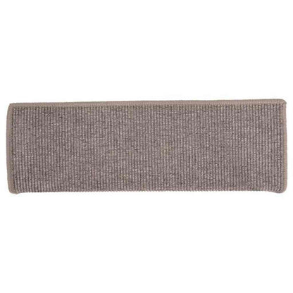 Stair Mats 15 pcs 65x21x4 cm Dark Beige Rectangular Edge
