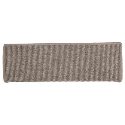 Stair Mats 15 pcs 65x21x4 cm Dark Beige Rectangular Edge