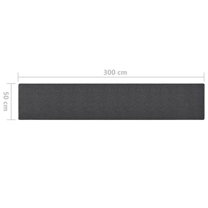 Carpet Runner Anthracite 50x300 cm