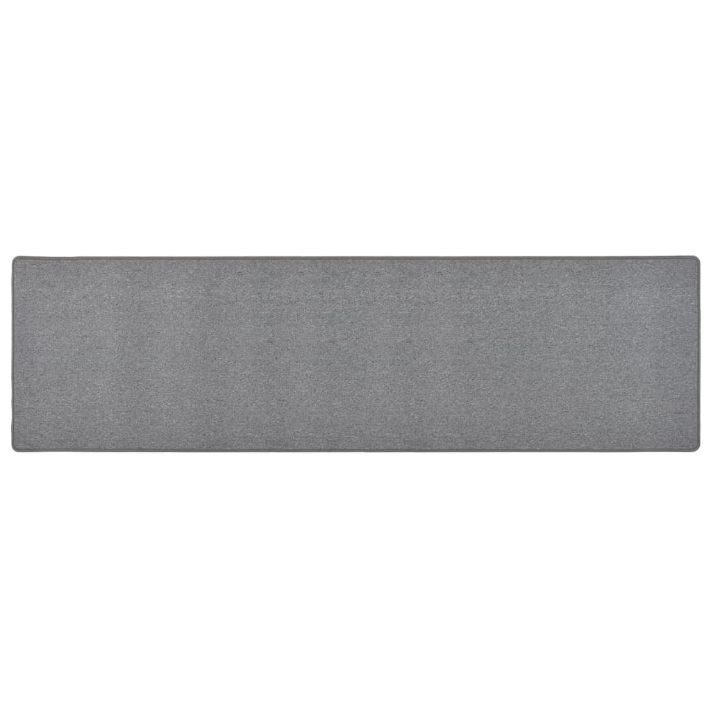 Carpet Runner | Dark grey | 100% polypropylene | 80x300 cm | Non-slip