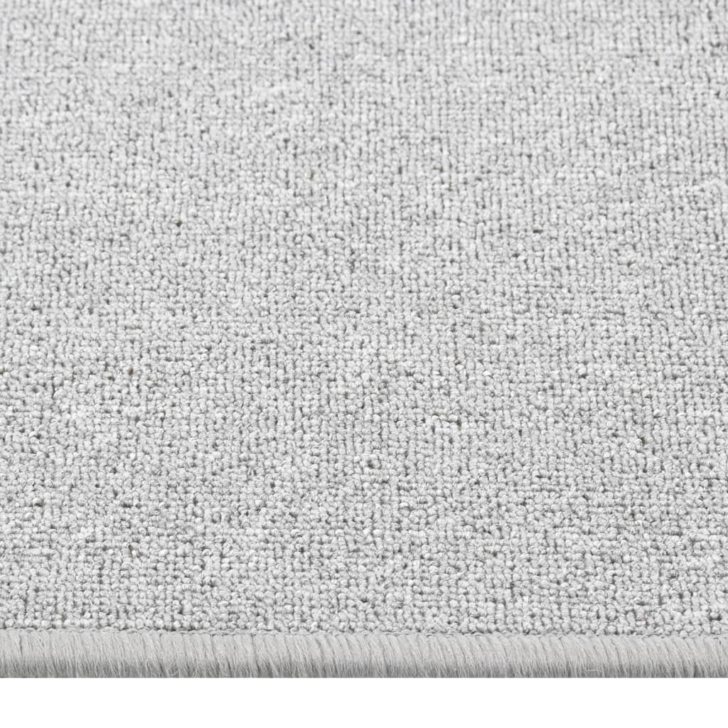 Carpet Runner Light Grey 80x200 cm