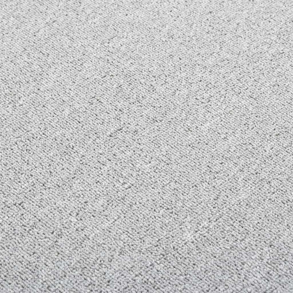 Carpet Runner Light Grey 80x200 cm